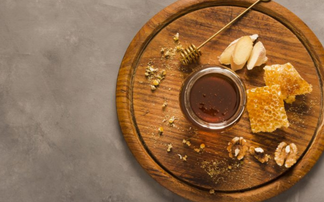 Waldhonig und Blütenhonig